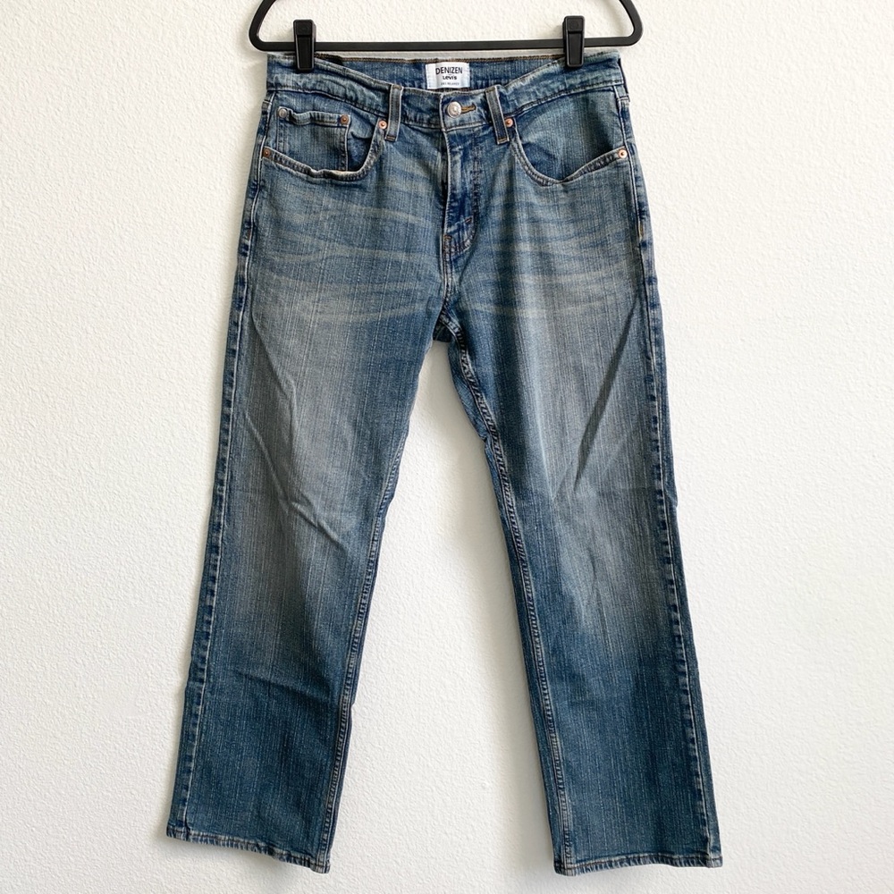 Denizen From Levi's Men's 285 Medium Wash Relaxed Fit Denim Jeans 32 x 30